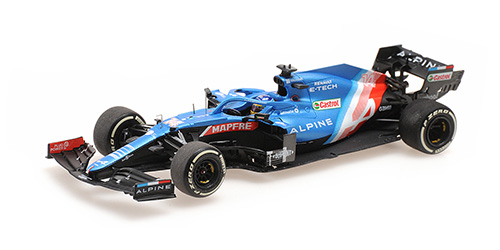 Alpine F1 Team A521 Hungarian GP 2021 F. Alonso - 1:43