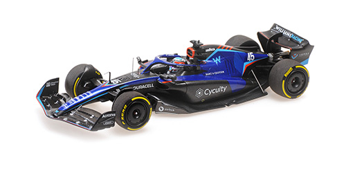 Williams FW44 GP Italy 2022 N. de Vries - 1:43