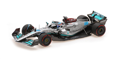 Mercedes-AMG Petronas F1 Team W13 Pole Hungarian GP 2022 G. Russell - 1:43