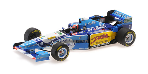 Benetton Renault B195 Winner French GP 1995 M. Schumacher - 1:18