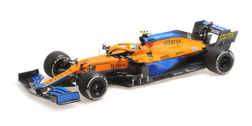 McLaren F1 Team MCL35M 2nd Place Italian GP 2021 L. Norris - 1:18