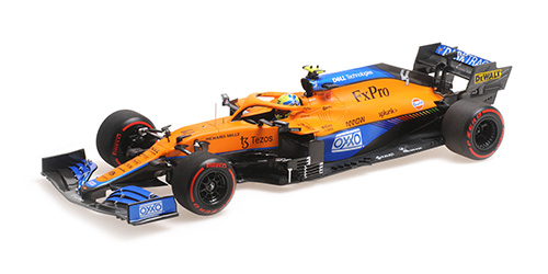McLaren F1 Team MCL35M Pole Position Russian GP 2021 L. Norris - 1:18