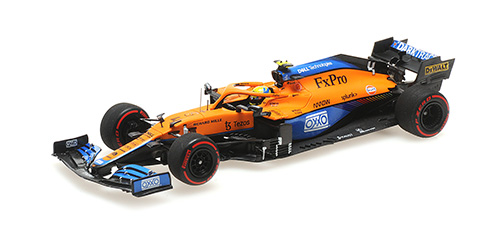 McLaren F1 Team MCL35M Pole Position Russian GP 2021 L. Norris - 1:43
