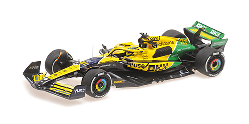 McLaren MCL38 2nd Place Monaco GP 2024 O. Piastri - 1:43