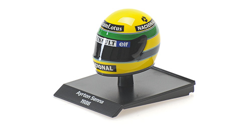 Helmet 1986 A. Senna - 1:10