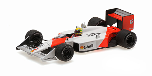 McLaren Honda MP4/4 Dirty version World Champion 1988 A. Senna - 1:43