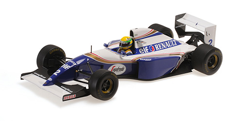 Williams FW16 Dirty version GP San Marino 1994 A. Senna - 1:18