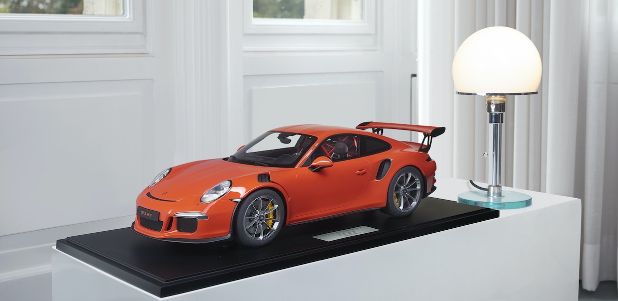 Porsche 911 (991.1) GT3 RS 2016 Lava Orange - 1:8