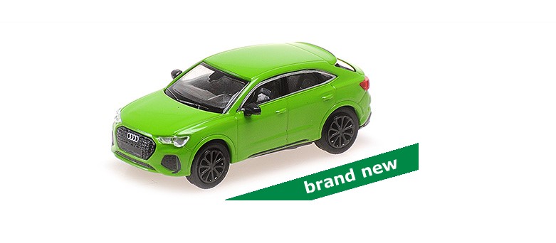 Audi Q3 Sportback 2019 Groen - 1:87