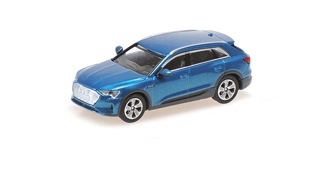 Audi E-tron 2020 Blauw Metallic - 1:87