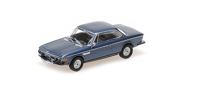 BMW 3.0 CSI 1971 Blauw Metallic - 1:87
