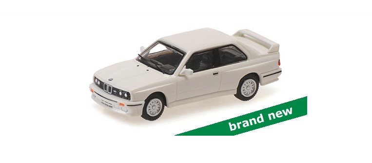 BMW M3 (E30) 1986 Wit - 1:87