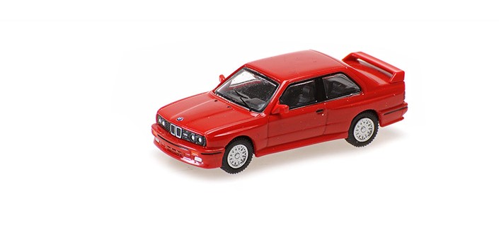 BMW M3 (E30) 1986 Rood - 1:87