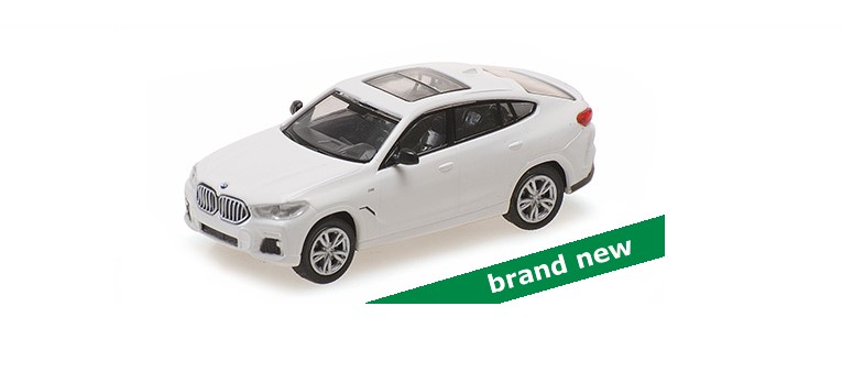 BMW X6 2020 Wit - 1:87