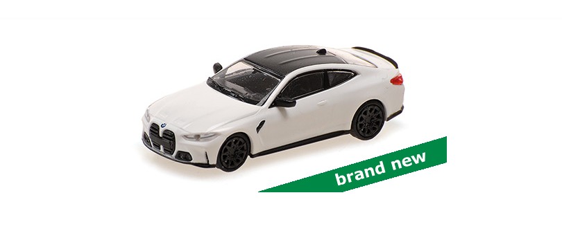BMW M4 2020 Wit - 1:87