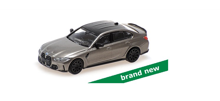 BMW M3 2020 Grijs Metallic - 1:87