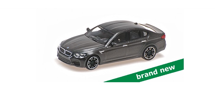 BMW M5 2018 Grijs Metallic - 1:87