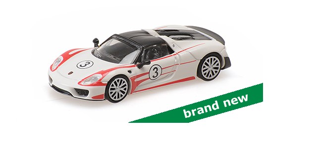 Porsche 918 Spyder 2015 Salzburg Racing Design - 1:87