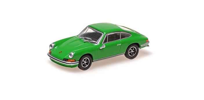 Porsche 911 T 1972 Groen - 1:87