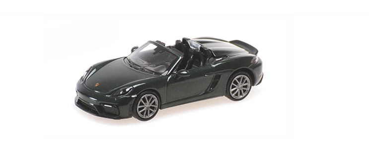 Porsche 718 (981) Spyder 2019 Groen Metallic - 1:87