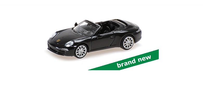 Porsche 911 (991) Cabriolet 2013 Blauw Metallic - 1:87