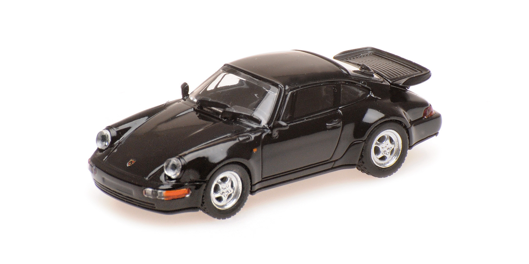 Porsche 911 Turbo 1990 Zwart