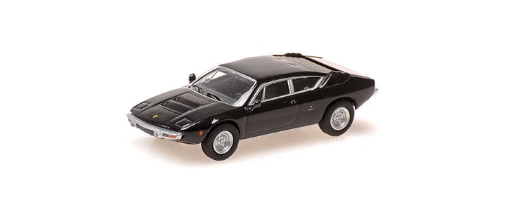Lamborghini Urraco 1974 Zwart - 1:87