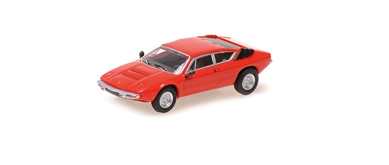 Lamborghini Urraco 1974 Rood - 1:87
