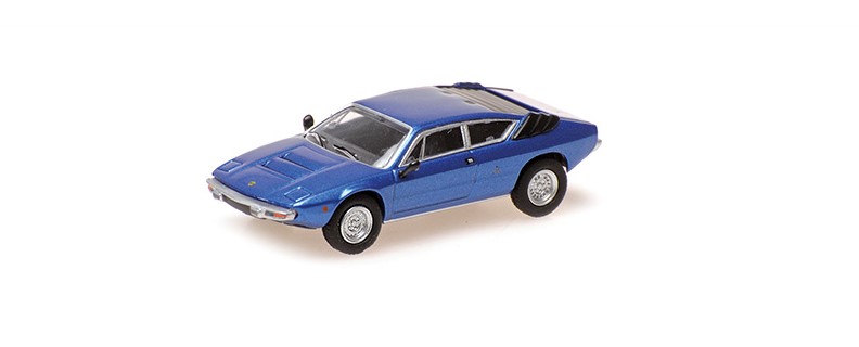 Lamborghini Urraco 1974 Blue Metallic - 1:87