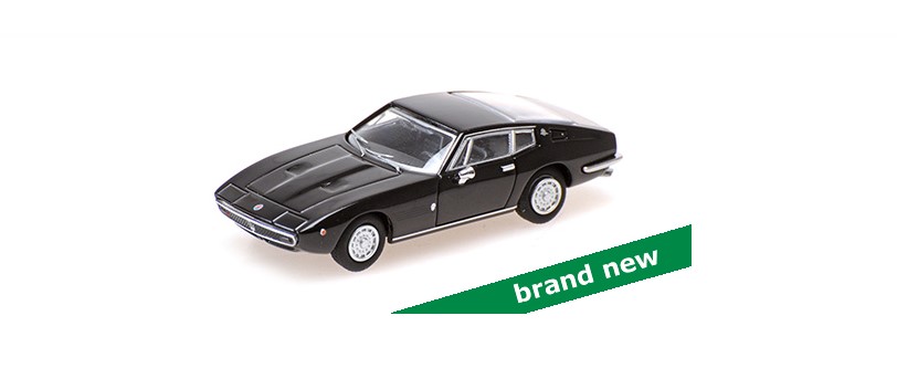 Maserati Ghibli Coupe 1969 Zwart - 1:87