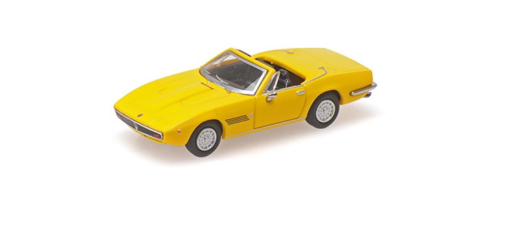 Maserati Ghibli Spyder 1969 Yellow - 1:87