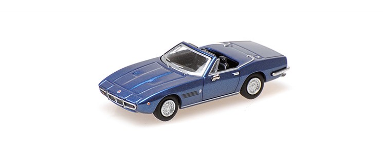Maserati Ghibli Spyder 1969 Blue Metallic - 1:87