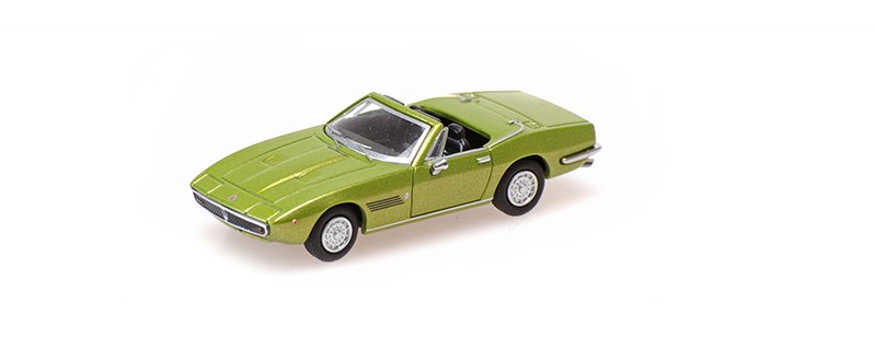 Maserati Ghibli Spyder 1969 Light Green Metallic - 1:87