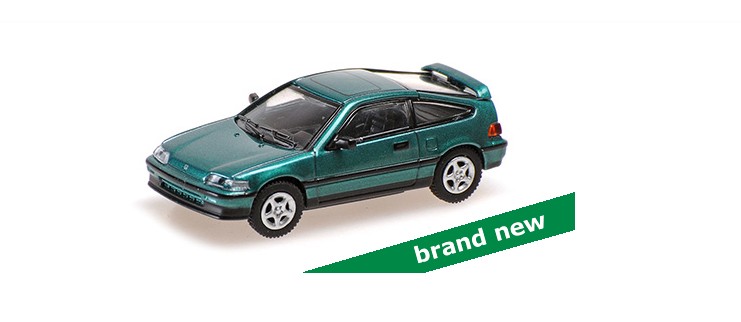 Honda CRX Mk.2 1987 Groen Metallic - 1:87