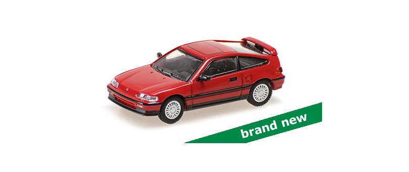 Honda CRX Mk.2 1987 Rood - 1:87