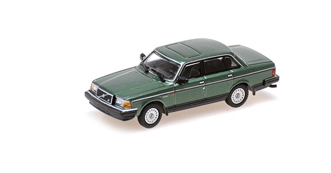 Volvo 240 GL 1986 Groen Metallic - 1:87