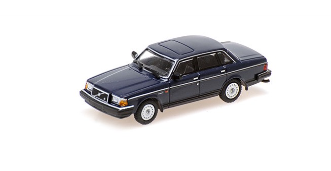 Volvo 240 GL 1986 Donkerblauw - 1:87