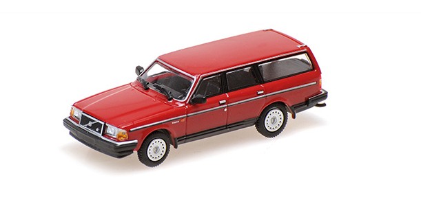 Volvo 240 GL Break 1986 Rood - 1:87