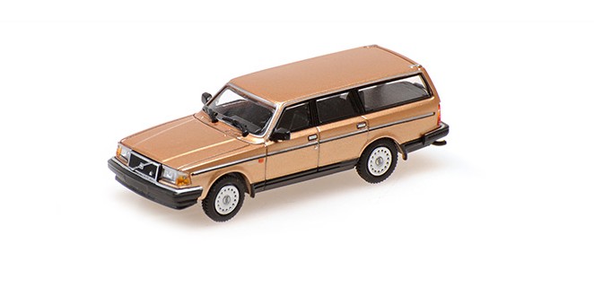 Volvo 240 GL Break 1986 Goud - 1:87