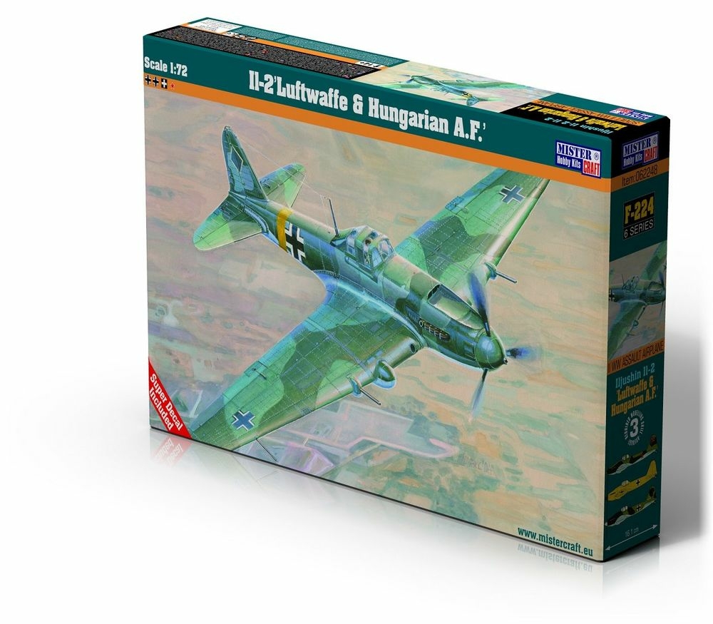 IL-2 Luftwaffe and Hungarian A.F. - 1:72