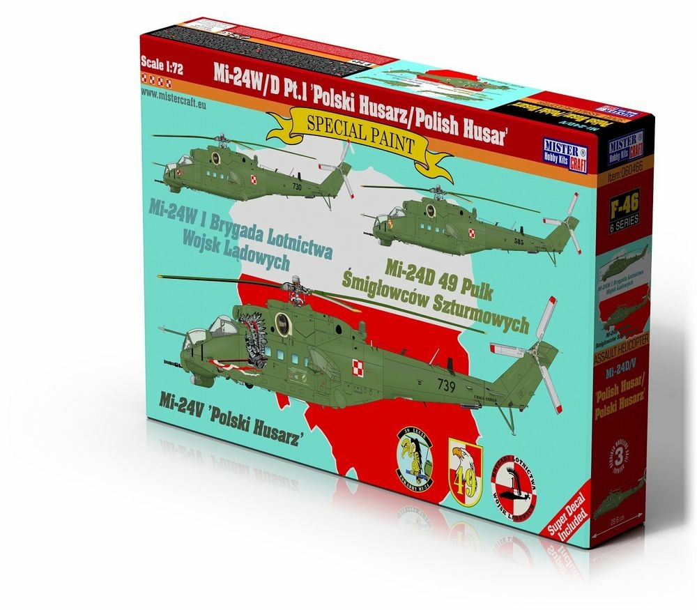 Mil Mi-24W/D Pt.1 Polski Husarz - 1:72