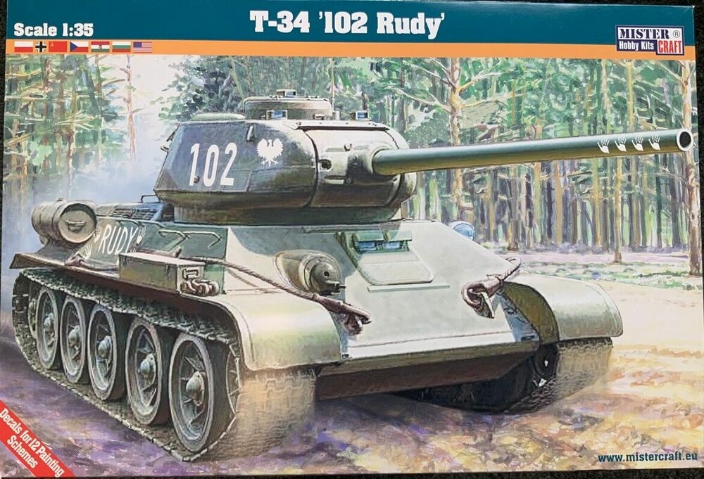 T-34/85 102 Rudy - 1:35