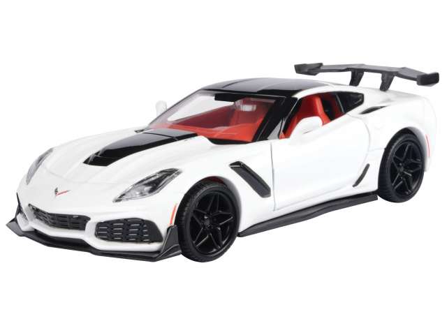 Chevrolet Corvette 2019 Wit - 1:24