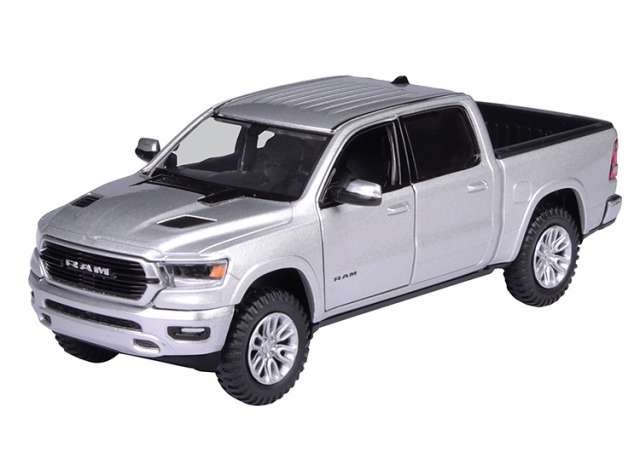 Dodge RAM 1500 Crew Cab Laramie 2019 Zilver - 1:27