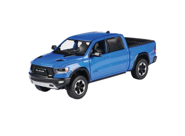 Dodge RAM 1500 Crew Cab Rebel 2019 Blauw - 1:27