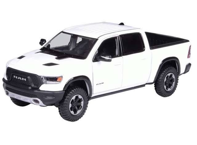 Dodge RAM 1500 Crew Cab Rebel 2019 Wit - 1:27