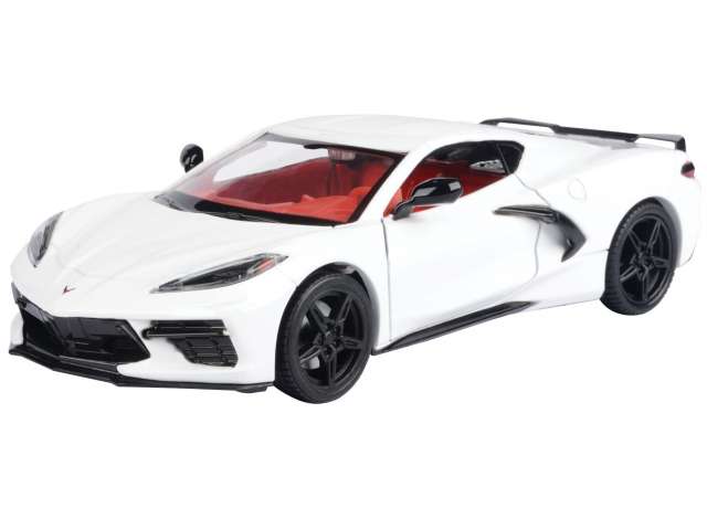 Chevrolet Corvette 2020 Wit - 1:24