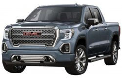 GMC Sierra 1500 Denali Crew Cab 2019 Blauw Metallic