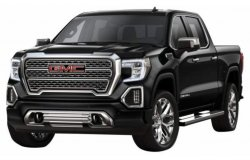 GMC Sierra 1500 Denali Crew Cab 2019 Zwart Metallic