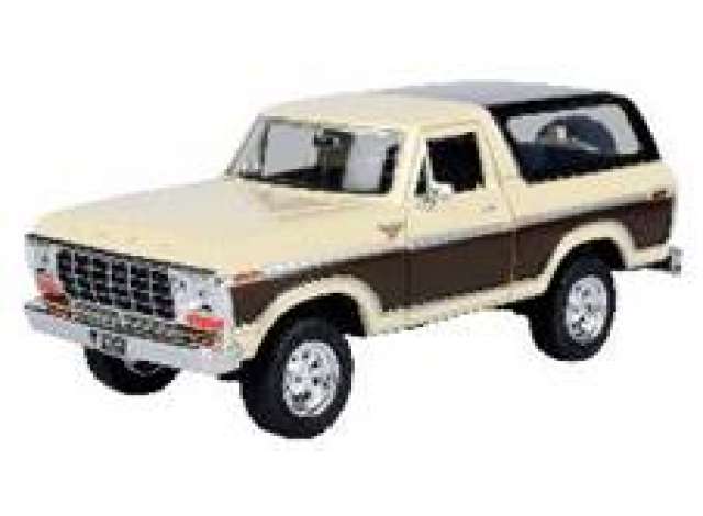 Ford Bronco Hard Top 1978 Tan/Bruin - 1:24